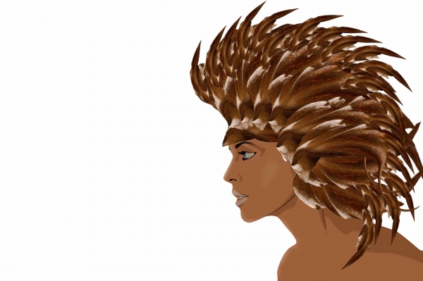 Creation of Warrior Princess: Step 4